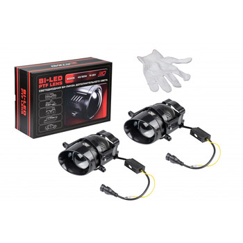 Светодиодная би-линза дополнительного света OPTIMA Bi-LED PTF LIGHT, крепление Toyota